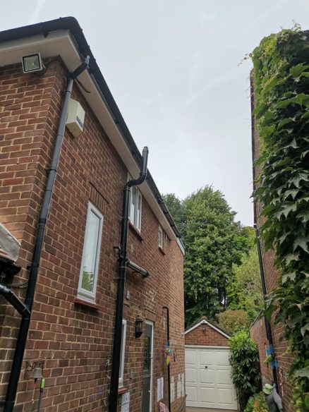 renewed the fascia, soffit and guttering through out the house and re roofed the porch and bay window