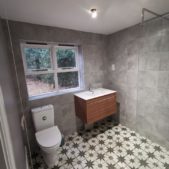 refurbished bathroom